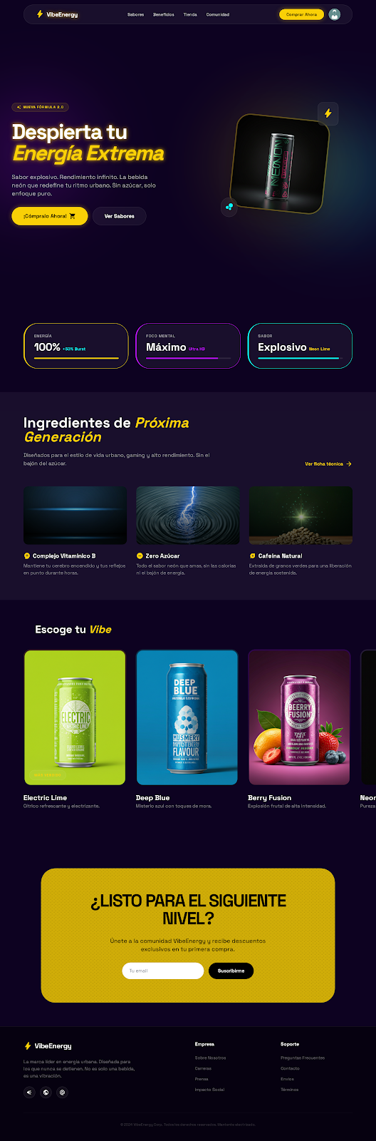 Ejemplo de landing page 2